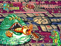 une photo d'Ã©cran de King of the Monsters 2 sur SNK Neo Geo